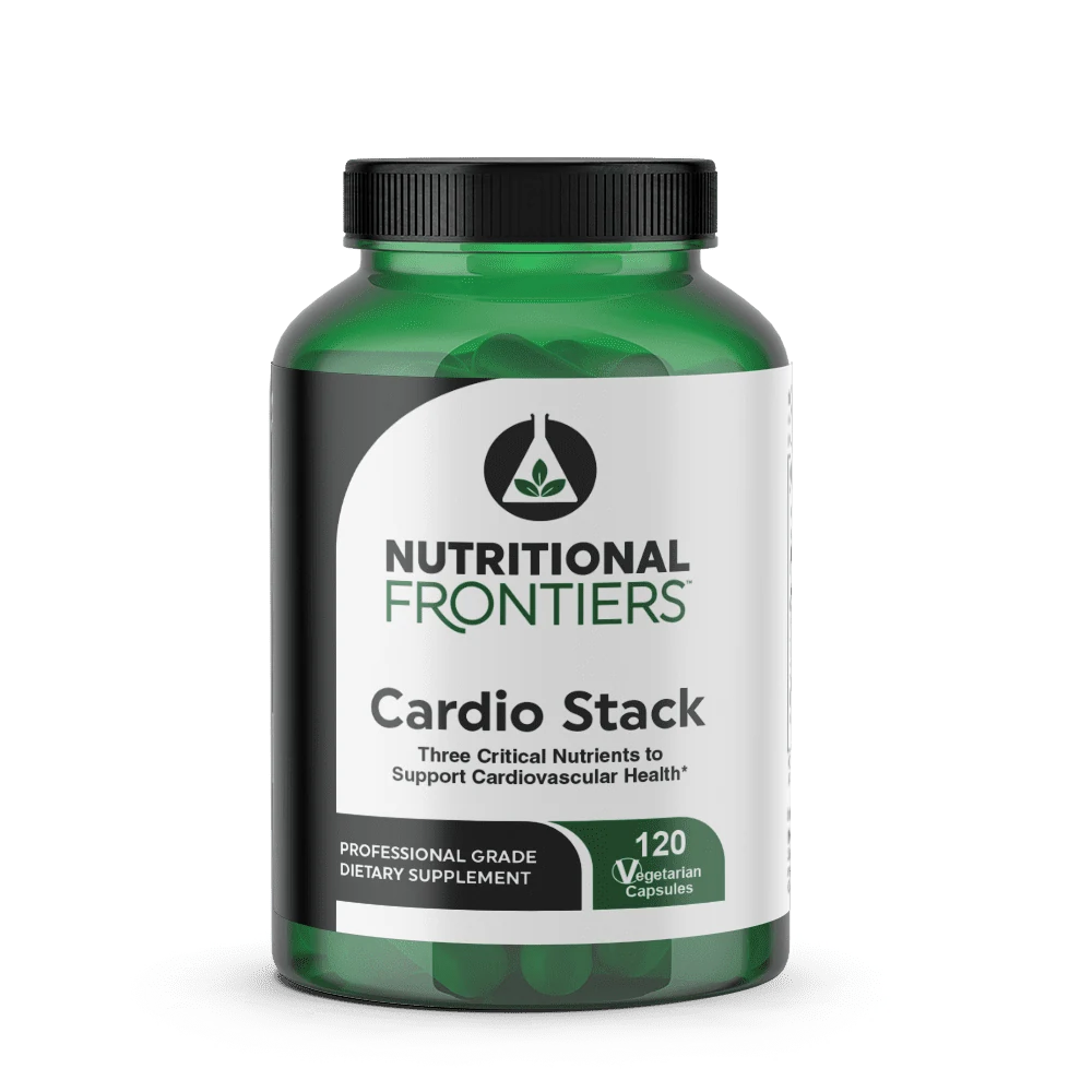 Nutritional Frontiers Cardio Stack – L-Carnitine & DMG Heart Bioenergetics | 120 Caps